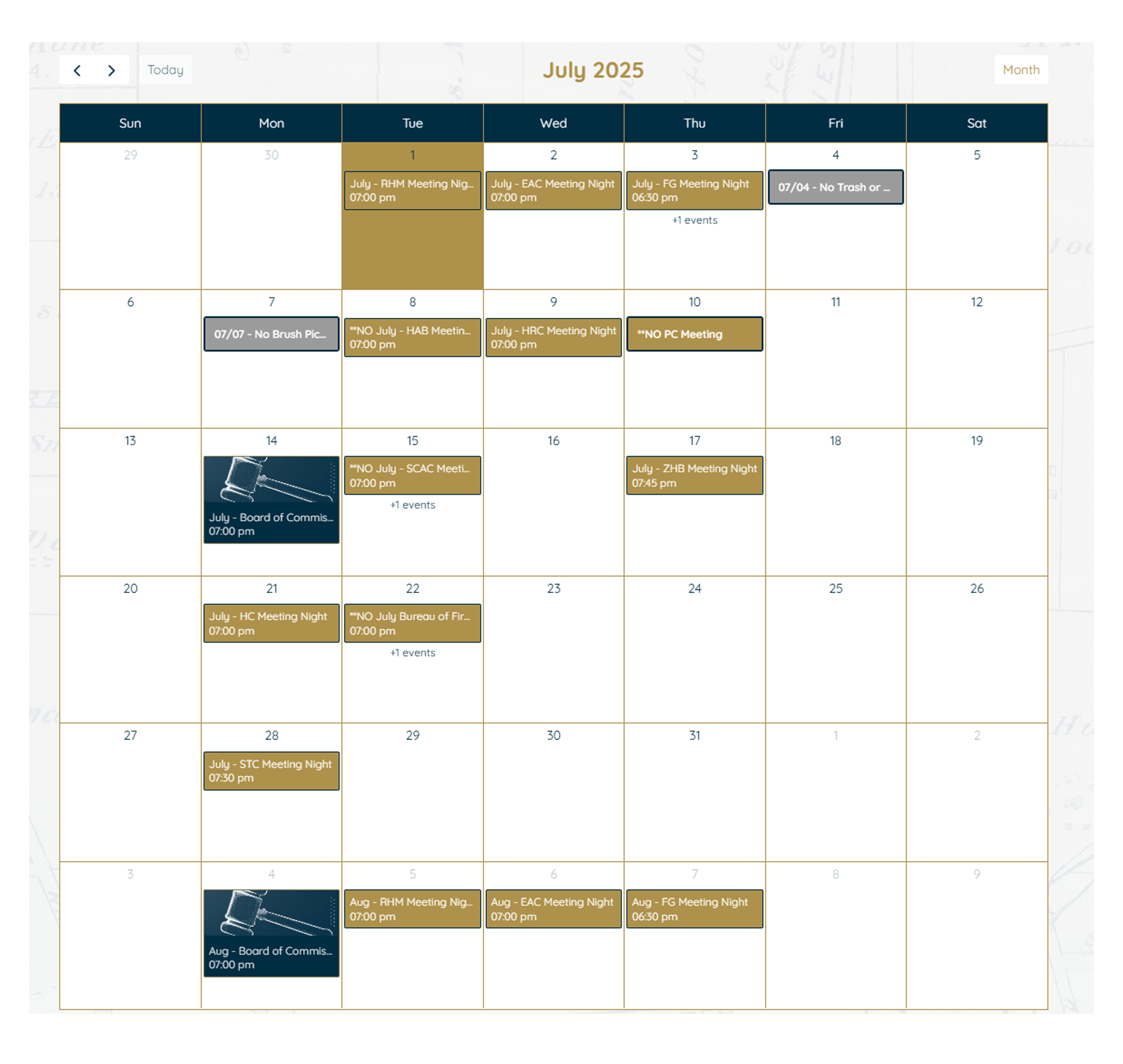 June 2025 Calendar Icon